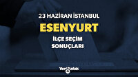 Esenyurt seçim sonuçları - 2019 İstanbul  Esenyurt sandık sonuçları