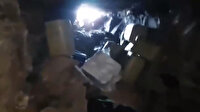 Hakurk'ta PKK'ya ait silah ve yaşam malzemesi ele geçirildi