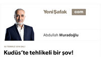 Kudüs’te tehlikeli bir şov!