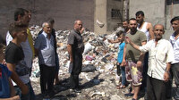 İzmir Bornova'daki çöp dağları vatandaşı isyan ettirdi