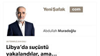 Libya’da suçüstü yakalandılar, ama…