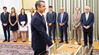 Miçotakis yemin etti