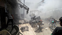 Azez'deki bombalı saldırı sonrası ilk görüntüler