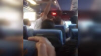 Otobüs şoförü kendi yolcularından dayak yedi