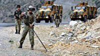 Hakkari'de yol kenarında bulunan patlayıcı imha edildi