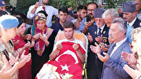 Pençe gazisi dualarla karşılandı