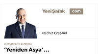 ‘Yeniden Asya’...