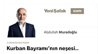 Kurban Bayramı’nın neşesi..