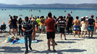 Salda Gölü'nde boğuldu