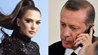 Cumhurbaşkanı Erdoğan'dan Demet Akalın'a teşekkür telefonu