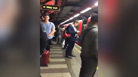 Trenin gelişini boks maçı anonsörü gibi anons etti