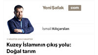 Kuzey İslamının çıkış yolu: Doğal tarım