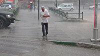Meteoroloji'den 11 il için sağanak ve sel uyarısı