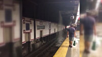 New York metrosunu su bastı