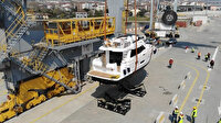 Türkiye’de üretilen lüks yat Singapur’a satıldı