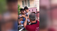 Çocuğun omzuna korkuluk saplandı