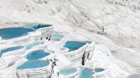 Pamukkale'ye üç ayda 1 milyon ziyaretçi