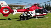 Yaralı Emniyet Müdürü ambulans helikopterle Osmaniye'ye getirildi