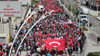 Hakkari'den Diyarbakır'daki annelere destek yürüyüşü