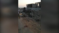 Çobanbey'deki bombalı saldırı sonrası ilk görüntüler