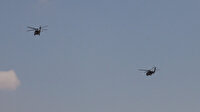 Fırat'ın doğusunda beşinci ortak helikopter devriyesi
