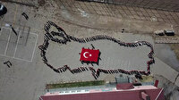 Bitlis'te öğrencilerden muhteşem koreografi