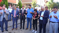 Dünya şampiyonu Merve Azak dualarla karşılandı