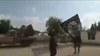 Tel Abyad'da bebek katili Apo'nun posteri yerlerde sürüklendi