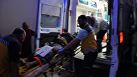 Freni boşalan TIR'dan atlayarak kurtuldu: Kayalıklara çarparak durdu