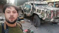 SMO teröristlere ait bir zırhlı aracı ele geçirdi