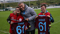 Down sendromlu sporculardan Trabzonspor kulübüne ziyaret