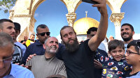 Diriliş Ertuğrul oyuncusuna Kudüs’te büyük ilgi
