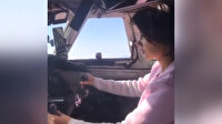 Rusya'da pilot uçağın kontrolünü kokpite aldığı sevgilisine bıraktı
