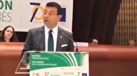 Ekrem İmamoğlu Fransa'da Türkiyeyi şikayet edip, HDP'yi savundu