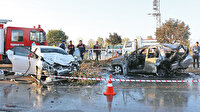Samsun’da feci kaza