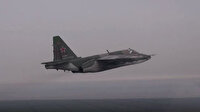 Rusya semalarında hareketlilik: Su-25 tipi savaş uçakları tatbikatta kullanıldı