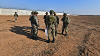 Türk ve Rus askerlerinin 6'ncı ortak kara devriyesi tamamlandı