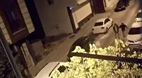 Otomobillerin lastiklerini bıçaklayıp dikiz aynalarını kırdılar