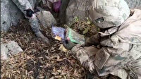 PKK'ya yönelik operasyonda 480 kalaşnikof mühimmatı bulundu