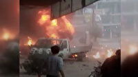 Afrin'deki bombalı saldırı sonrası ilk görüntüler