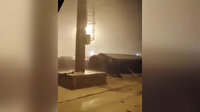 Arnavutluk'u depremden sonra fırtına vurdu