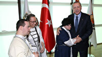 Cumhurbaşkanı Erdoğan engellilerle bir araya geldi