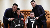 Ronaldo ve Buffon gönülleri fethetti