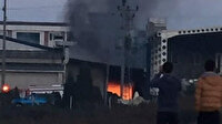 Ordu'da fındık kırma fabrikasında yangın çıktı