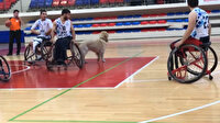 Karabük'te sahaya giren köpek nedeniyle maç durdu