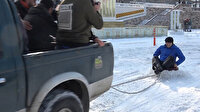Erzurum Valisi Memiş'ten 'lastik raftingi'
