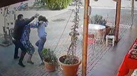 Öfkeli baba, kızlarını dövmekle suçladığı kız öğrenciyi kovaladı