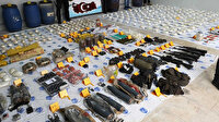 Diyarbakır'da iki ayrı noktada araziye gizlenmiş vaziyette 271 kilo 475 gram patlayıcı ele geçirildi