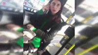 Otobüs şoförünü çileden çıkaran kadın yolcu