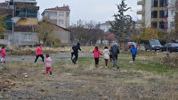 Çocuklar en doğal haklarını talep ediyor: Oyun parkı
